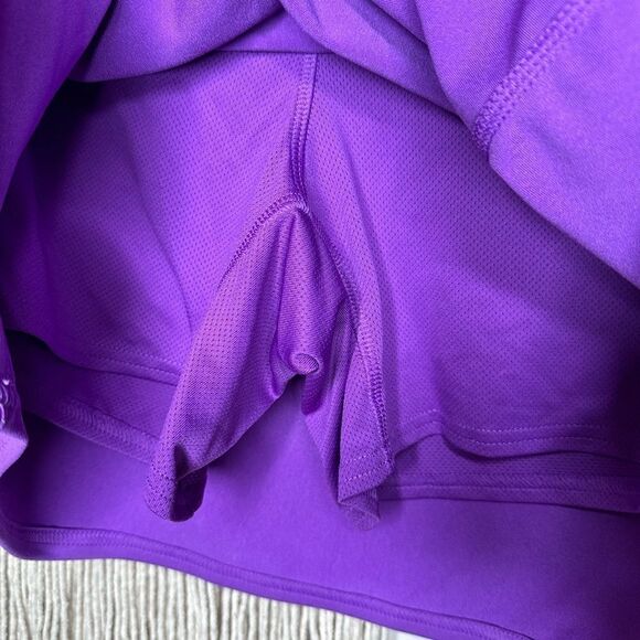 Adidas Purple ClimaCool Athletic Skort Small - Picture 4 of 7